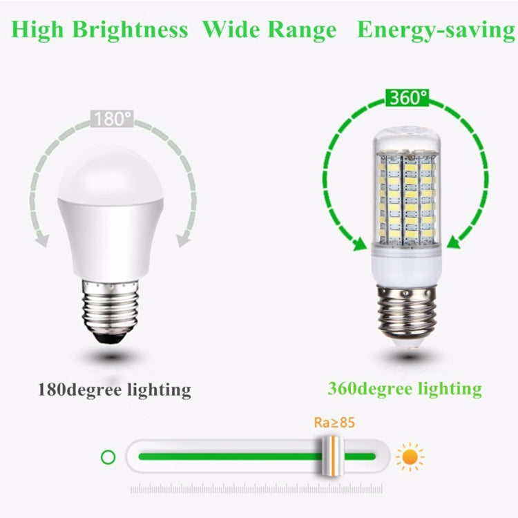 69 مصباح LED SMD 5730، تيار متردد 220 فولت، ضوء أبيض 5.5 واط 220 فولت، ضوء أبيض دافئ 5.5 واط 220 فولت