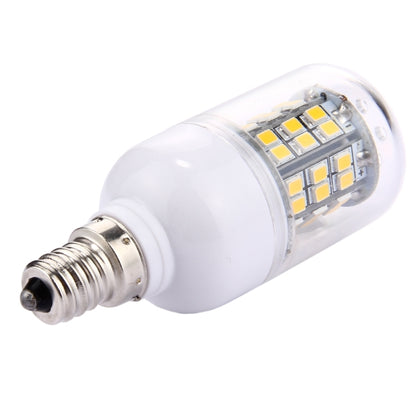 48 مصباح LED SMD 2835، تيار متردد 220 فولت، لون أبيض دافئ E12