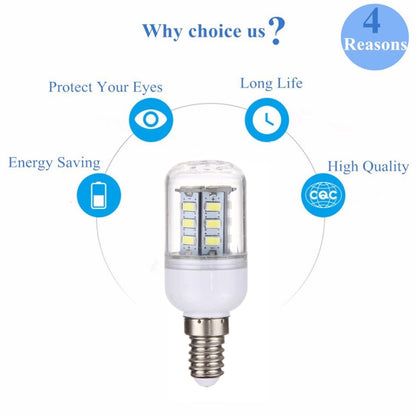 E14 2.5W 24 LEDs SMD 5730 LED Corn Light Bulb, AC 110-220V, AC 110-220V