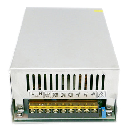 SOMPOM S-600-12 600 واط 12 فولت 50 أمبير محرك قذيفة حديدية شريط إضاءة LED مزود طاقة مراقبة الإضاءة، 600 واط 50 أمبير