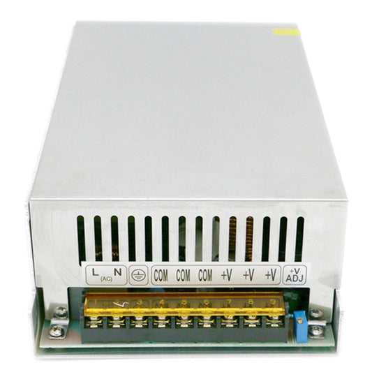 SOMPOM S-600-12 600 واط 12 فولت 50 أمبير محرك قذيفة حديدية شريط إضاءة LED مزود طاقة مراقبة الإضاءة، 600 واط 50 أمبير