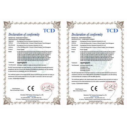 SOMPOM S-480-12 480 واط 12 فولت 40 أمبير محرك قذيفة حديدية شريط إضاءة LED مزود طاقة مراقبة الإضاءة، 480 واط 40 أمبير