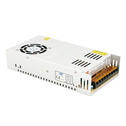 SOMPOM S-360-12 360W 12V 30A Iron Shell Driver LED Light Strip Lighting Monitor Power Supply, 360W 30A