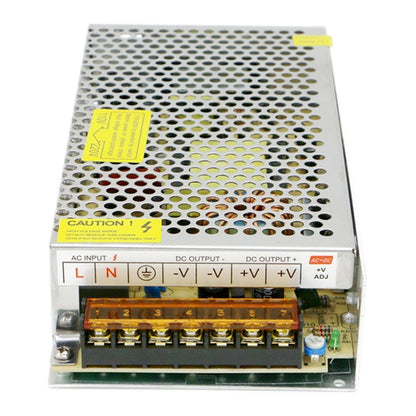 SOMPOM S-180-12 180 واط 12 فولت 15 أمبير محرك قذيفة حديدية شريط إضاءة LED مزود طاقة مراقبة الإضاءة، 180 واط 15 أمبير