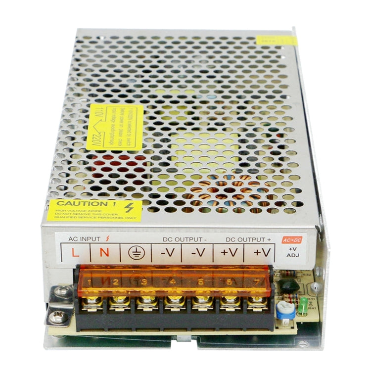 SOMPOM S-150-12 150W 12V 12.5A Iron Shell Driver LED Light Strip Lighting Monitor Power Supply, 150W 12.5A