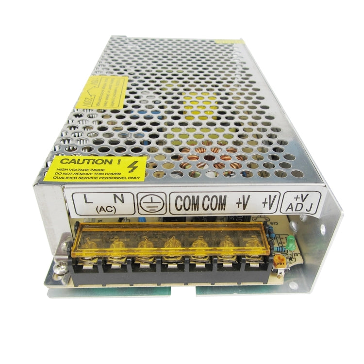 SOMPOM S-150-12 150W 12V 12.5A Iron Shell Driver LED Light Strip Lighting Monitor Power Supply, 150W 12.5A