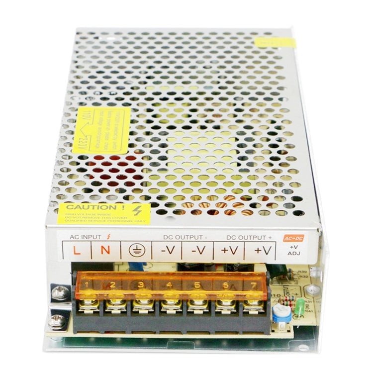 SOMPOM S-120-12 120 واط 12 فولت 10 أمبير محرك قذيفة حديدية شريط إضاءة LED مزود طاقة مراقبة الإضاءة، 120 واط 10 أمبير