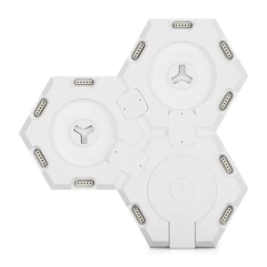3 PCS / Set LifeSmart Creative Geometry Assembly Quantum Light with Base, Smart APP Control / Voice Control, 3 PCS