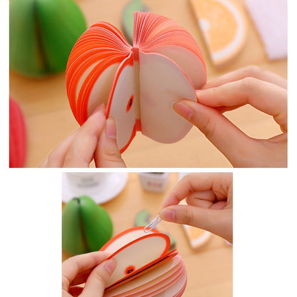 Fruit Notes Stickers, Peaches, Pear, Watermelon