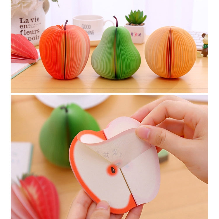 Fruit Notes Stickers, Peaches, Pear, Watermelon