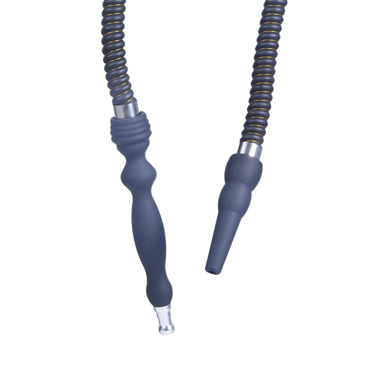 Hookah Accessories Leather Hookah Hose, Length: 1.5m, Hookah Hose(Black)