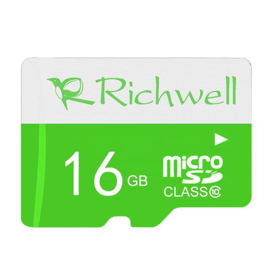 Richwell 16GB High Speed Class 10 Micro SD(TF) Memory Card, 16GB