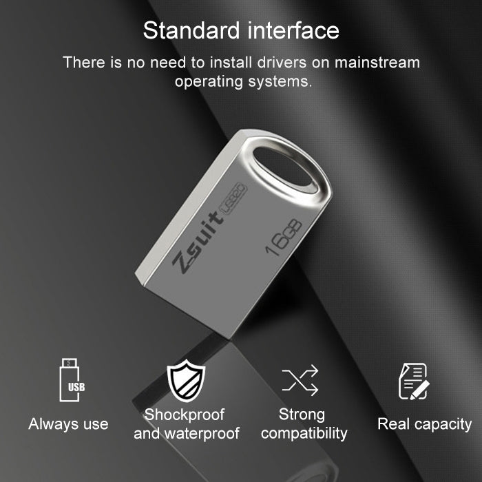 Zsuit 128GB USB 3.0 Mini Metal Ring Shape USB Flash Disk, 128GB USB 3.0