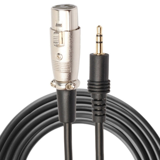 كابل صوت ميكروفون من ذكر إلى أنثى XLR بطول 3 متر 3.5 مم