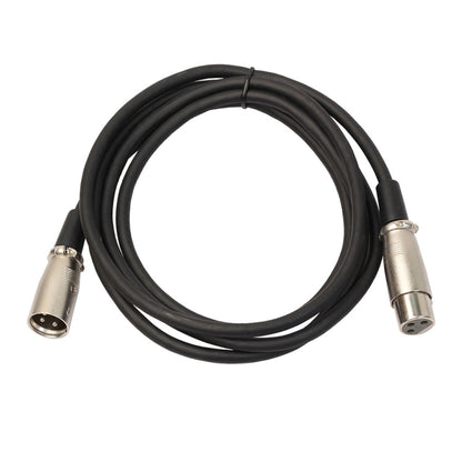 1.8m 3-Pin XLR Male to XLR Female Microphone Cable, Length: 1.8m