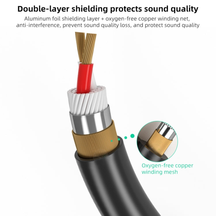 1.8m 3-Pin XLR Male to XLR Female Microphone Cable, Length: 1.8m