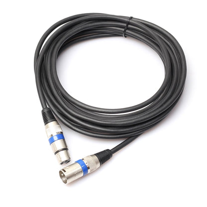 1.8m 3-Pin XLR Male to XLR Female MIC Shielded Cable Microphone Audio Cord, Length: 1.8m (Blue)
