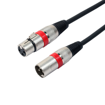 1.8m 3-Pin XLR Male to XLR Female MIC Shielded Cable Microphone Audio Cord, Length: 1.8m (Red)
