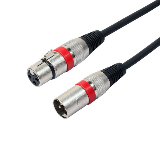 1.8m 3-Pin XLR Male to XLR Female MIC Shielded Cable Microphone Audio Cord, Length: 1.8m (Red)