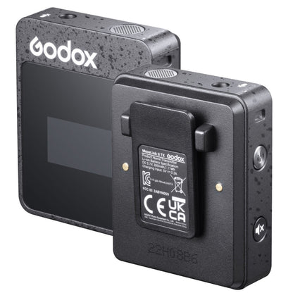 نظام ميكروفون لاسلكي Godox MoveLink II M2 مزود بجهازي إرسال وجهاز استقبال واحد لكاميرات DSLR وكاميرات الفيديو، MoveLink II M2