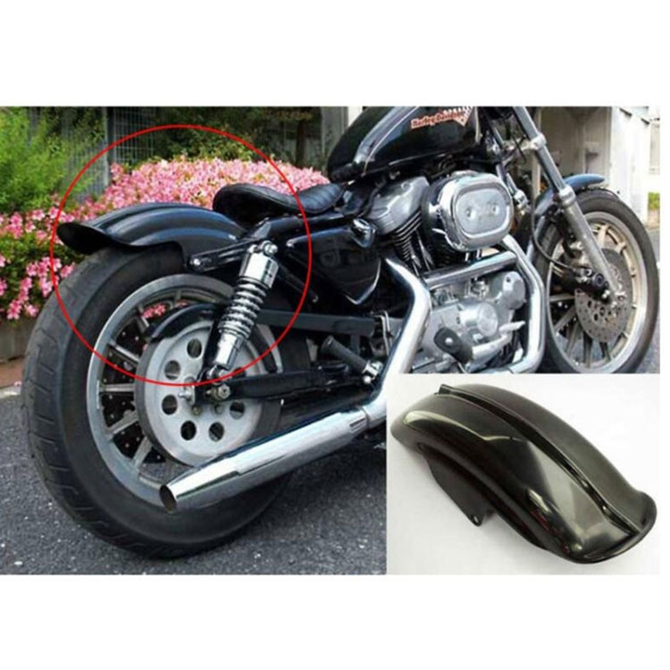 MB-WE001 ABS Motorcycle Modified Rear Mudguards Rear Tire Fender for Harley Davidson 883 XL1200, For Harley Davidson 883 XL1200