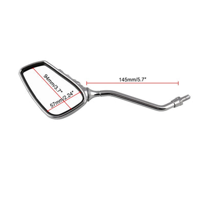 MB-MR011 Motorcycle Modified Universal ABS Skeleton Hand Rear View Mirror Set, Universal Skeleton Hand