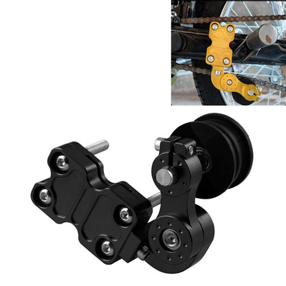HC154 Motorcycle Modified Accessories Universal Aluminum Alloy Chain Adjuster, Aluminum Alloy Black, Aluminum Alloy Gold, Aluminum Alloy Red, Aluminum Alloy Silver