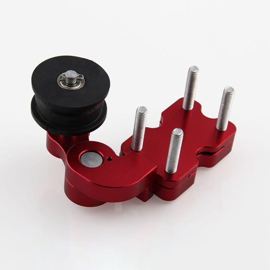 HC154 Motorcycle Modified Accessories Universal Aluminum Alloy Chain Adjuster, Aluminum Alloy Black, Aluminum Alloy Gold, Aluminum Alloy Red, Aluminum Alloy Silver