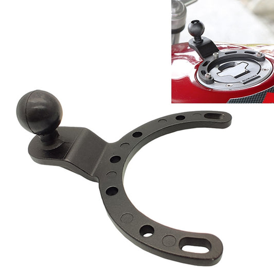 Motorcycle Fuel Tank Cap Mobile Phone Bracket Fixed Accessories Large Horseshoe Ball Head, Horseshoe