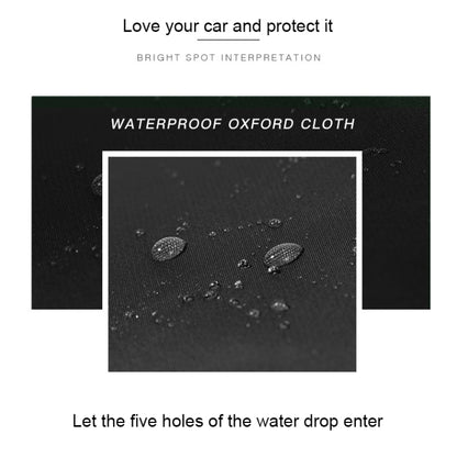 210D Oxford Cloth Motorcycle Electric Car Rainproof Dust-proof Cover, Size: L, Size: L