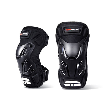 PRO-BIKER 2 in 1 Outdoor Sports Knee Pad Hiking Ski Motorcycle Bicycle Riding Protective Gear with Reflective Strip, PRO-BIKER 2 in 1 Knee Pad