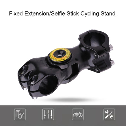 Motorcycle Bicycle Handlebar Fixture Mount Camera Bracket Adapter with Monopod Stand, Bicycle Handlebar Fixture Mount with Monopod