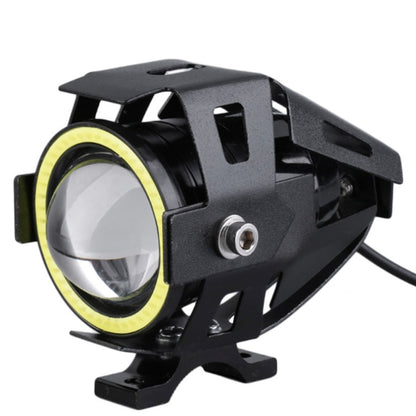 U7 10W 1000LM CREE LED Waterproof IP67 Headlamp Light with Angel Eyes Light for Motorcycle / SUV, DC 12V, U7 10W 1000LM White Light, U7 10W 1000LM Colorful Light