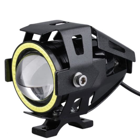 U7 10W 1000LM CREE LED Waterproof IP67 Headlamp Light with Angel Eyes Light for Motorcycle / SUV, DC 12V, U7 10W 1000LM White Light, U7 10W 1000LM Colorful Light