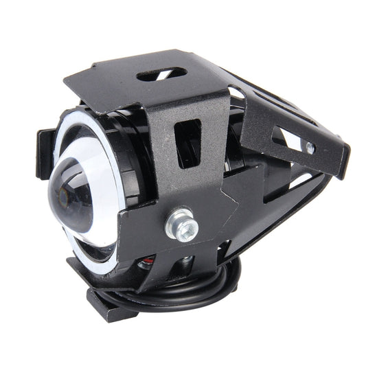 U7 10W 1000LM CREE LED Life Waterproof Headlamp Light with Angel Eyes Light for Motorcycle / SUV, DC 12V, U7 10W 1000LM Red Light
