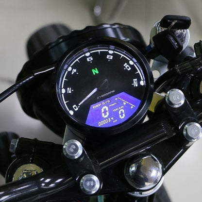 مجموعة أدوات عداد المسافات LCD المعدلة للدراجات النارية العالمية، عداد المسافات القديم
