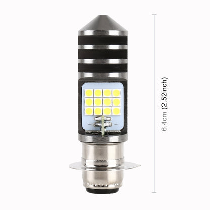 مصباح أمامي للدراجات النارية PX15D بجهد 12 فولت تيار مستمر / 7.4 واط مزود بـ 24 مصباح LED SMD-3030، طراز PX15D 1 (ضوء أبيض)، طراز PX15D 1 (أصفر + أبيض)