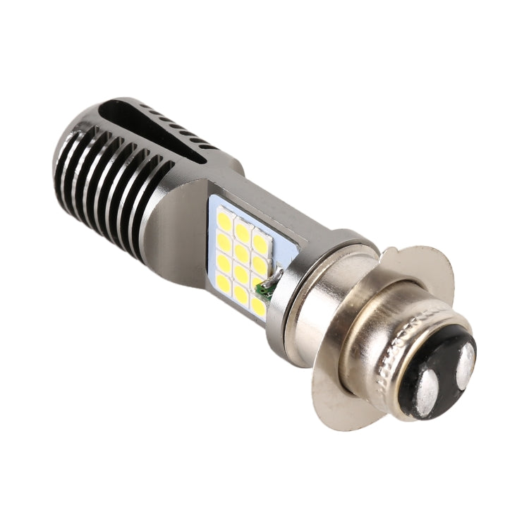 مصباح أمامي للدراجات النارية PX15D بجهد 12 فولت تيار مستمر / 7.4 واط مزود بـ 24 مصباح LED SMD-3030، طراز PX15D 2 (ضوء أبيض)، طراز PX15D 2 (أصفر + أبيض)