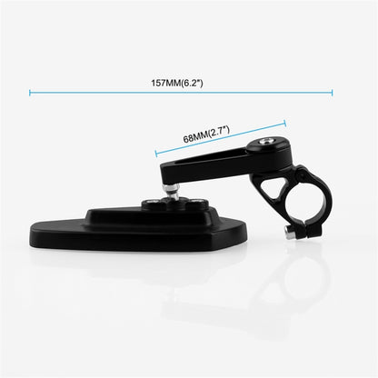 Universal 7 / 8 inch 22mm Modified Motorcycle Side Rearview Mirror, 7 / 8 inch 22mm (Blue), 7 / 8 inch 22mm (White)