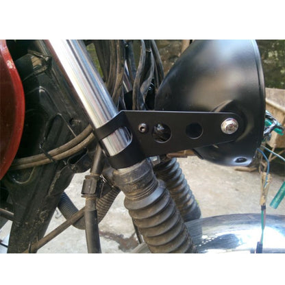Motorcycle Headlight Holder Modification Accessories, Size:L, L