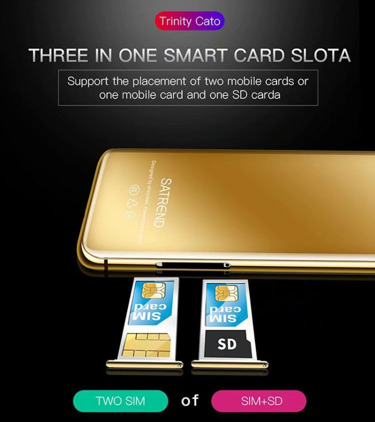 شاشة تعمل باللمس مقاس 2.4 بوصة، MTK6261D، تدعم البلوتوث، FM، GSM، شريحتي اتصال