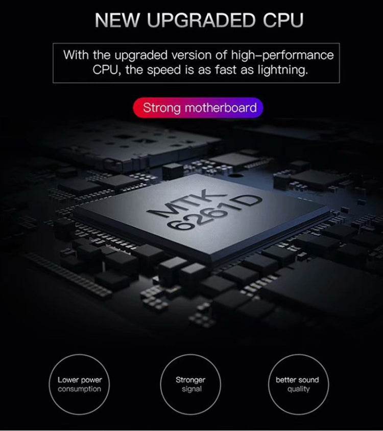 شاشة تعمل باللمس مقاس 2.4 بوصة، MTK6261D، تدعم البلوتوث، FM، GSM، شريحتي اتصال