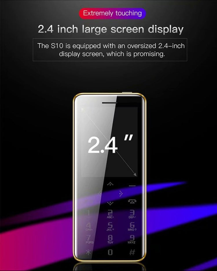 شاشة تعمل باللمس مقاس 2.4 بوصة، MTK6261D، تدعم البلوتوث، FM، GSM، شريحتي اتصال