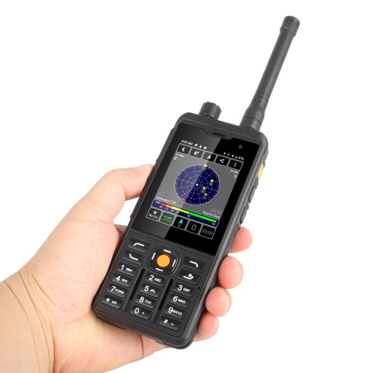 IP65 مقاوم للماء والغبار والصدمات، بطارية 5300 مللي أمبير، 2.8 بوصة أندرويد 9.0 MTK6739 رباعي النواة حتى 1.3 جيجاهرتز، الشبكة: 4G، PTT، DMR، 1 جيجابايت + 8 جيجابايت