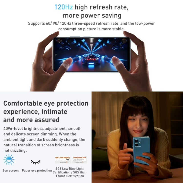 Dual Back Cameras, 5000mAh Battery, Side Fingerprint Identification, 6.67 inch MIUI 13 Qualcomm Snapdragon 4 Gen1 Octa Core up to 2.0GHz, Network: 5G, Dual SIM, IR, Not Support Google Play, Note 12 5G,8GB+256GB, Note 12 5G, 8GB+256GB