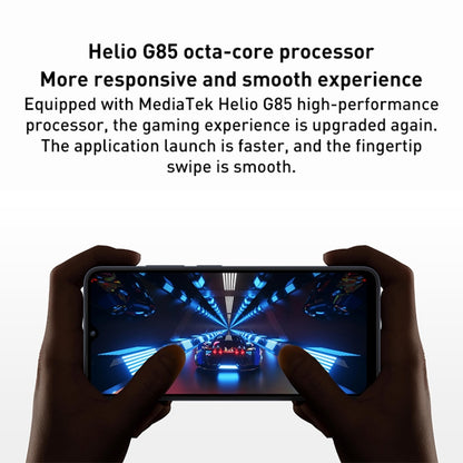 5000mAh Battery, Face ID & Fingerprint Identification, 6.71 inch MIUI 13 MediaTek Helio G85 Octa Core up to 2.0GHz, Network: 4G, Dual SIM, Not Support Google Play