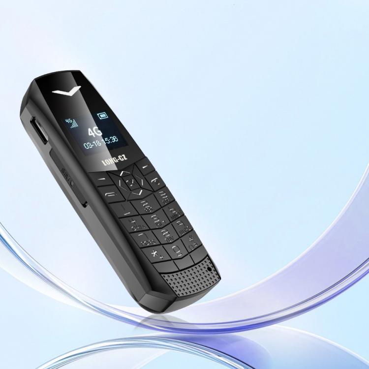 هاتف LONG-CZ S60 4G صغير، شاشة 1.77 بوصة Unisoc T107، مصباح LED، 21 مفتاحًا، شبكة 4G، شريحة SIM واحدة
