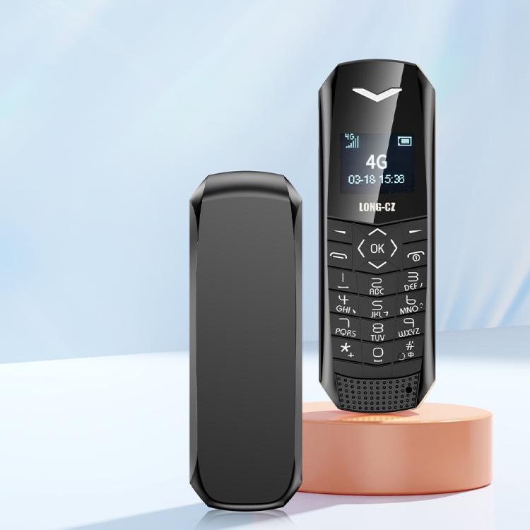 هاتف LONG-CZ S60 4G صغير، شاشة 1.77 بوصة Unisoc T107، مصباح LED، 21 مفتاحًا، شبكة 4G، شريحة SIM واحدة