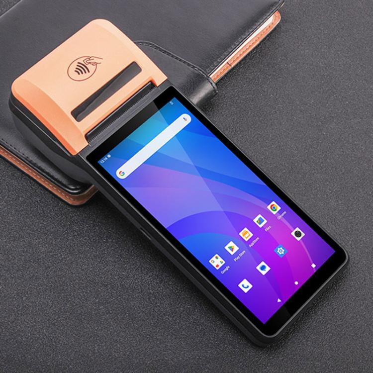 UNIWA V4P الإصدار القياسي، هاتف ذكي محمول باليد بشاشة 6 بوصات، يعمل بنظام NFC، يعمل بنظام Android 13، مع طابعة حرارية، وذاكرة وصول عشوائي (3 جيجابايت) وذاكرة داخلية (16 جيجابايت)، ومعالج Unisoc SC9863a ثماني النواة، وشبكة 4G، إصدار V4P القياسي
