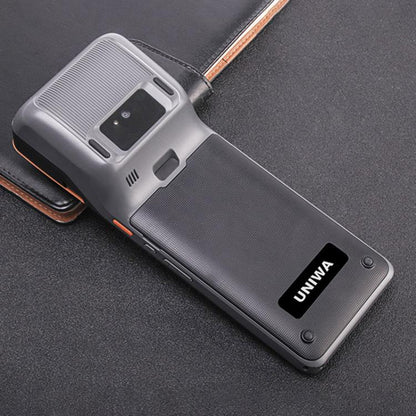 UNIWA V4P الإصدار القياسي، هاتف ذكي محمول باليد بشاشة 6 بوصات، يعمل بنظام NFC، يعمل بنظام Android 13، مع طابعة حرارية، وذاكرة وصول عشوائي (3 جيجابايت) وذاكرة داخلية (16 جيجابايت)، ومعالج Unisoc SC9863a ثماني النواة، وشبكة 4G، إصدار V4P القياسي